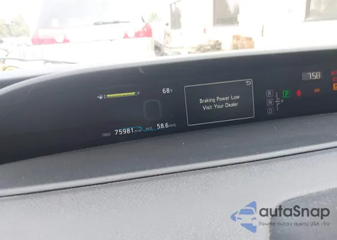 2016 Toyota Prius z USA, uszkodzony, nr VIN JTDKARFU3G3023933